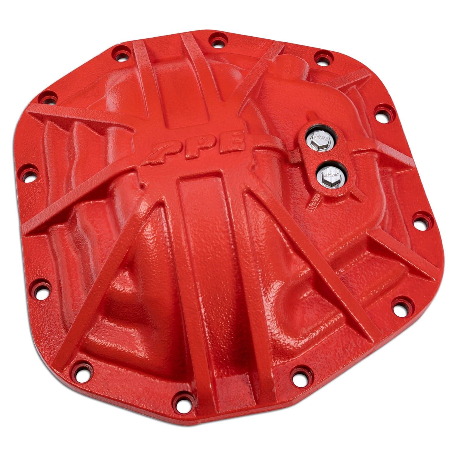 2018-2023 Jeep JL/JT/Ford Bronco Dana-M220 Heavy-Duty Nodular Iron Rear Differential Cover Red PPE Diesel product image