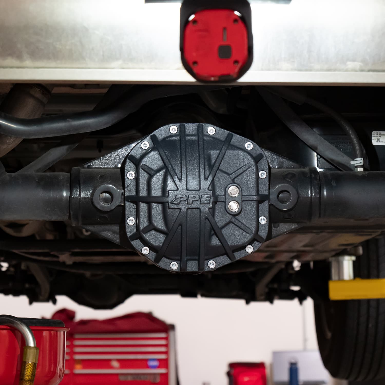 2018-2023 Jeep JL Dana-M200 Heavy-Duty Nodular Iron Rear Differential Cover Black PPE Diesel product image