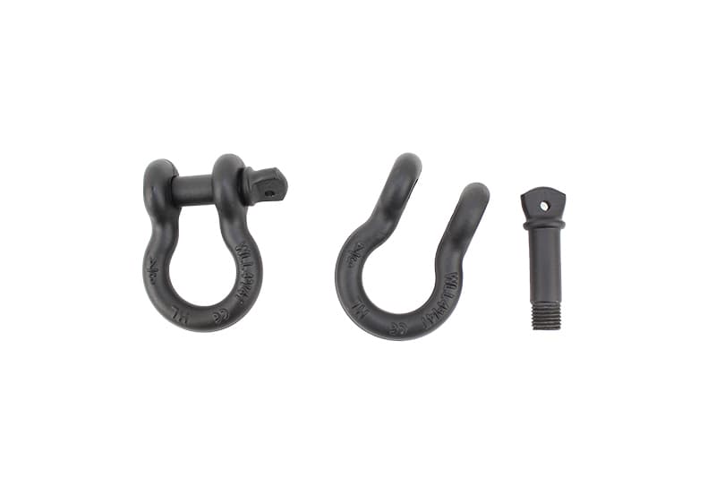Black Powder Coated, Sold as a pair, 7/8 in. threaded shackle pin product image