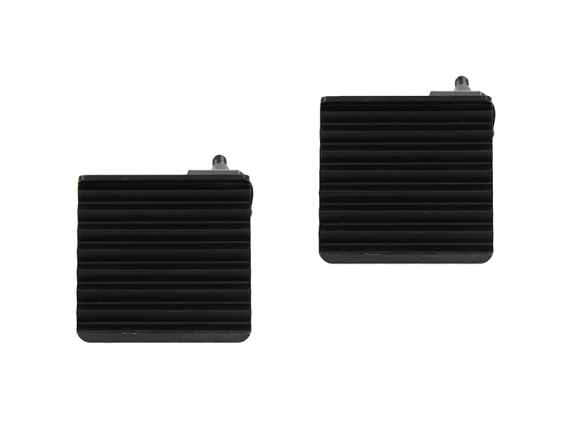 Jeep JK Foot Peg 07-18 Wrangler JK Set Black Fishbone Offroad product image