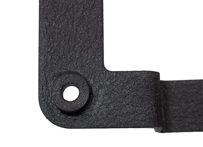 Black textured powder coat, 11-Gauge steel, Designed to mount a 40 in. - 42 in. overall width light bar and/or Cube Lights, together. product image