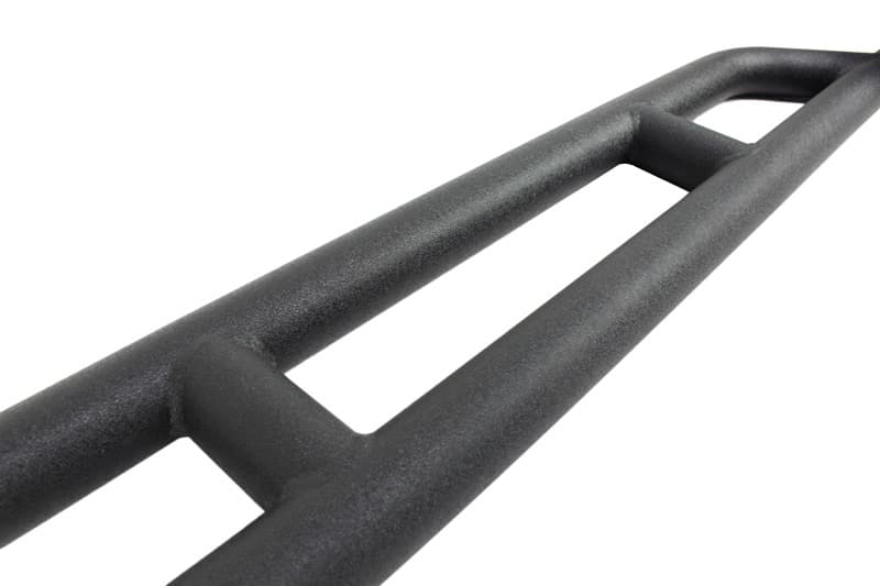 Jeep JK Rock Sliders 2 Door 07-18 Wrangler JK Unlimited Steel Black Textured Powdercoat Fishbone Offroad product image