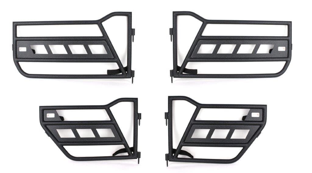 Jeep JK Tube Doors 07-18 Wrangler JK 4 Door Front/Rear Fishbone Offroad product image