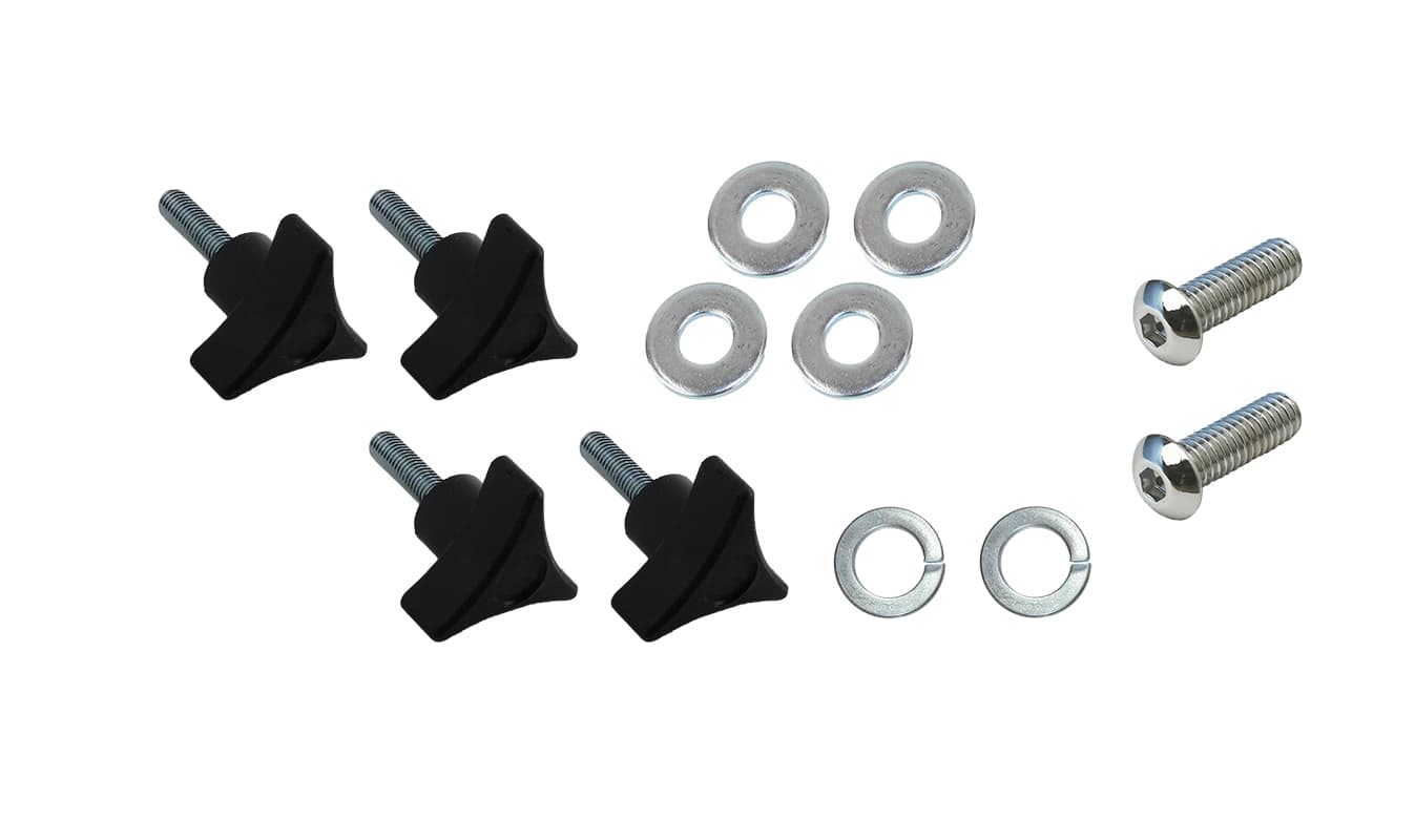 4-Door, black textured powder coat, steel, Includes all mounting hardware, Sold as a pair product image