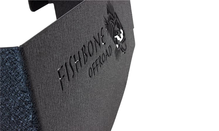 Black textured powder coat, 11-Gauge steel, Includes mounting hardware, 2-door, Sold as a pair product image