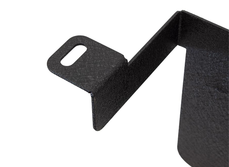 Black textured powder coat, 11-Gauge steel, Includes mounting hardware, 2-door, Sold as a pair product image