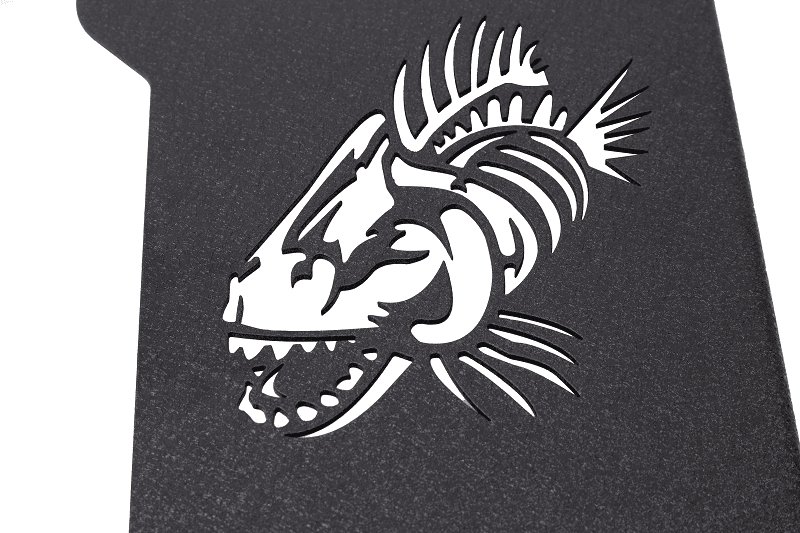 4-Door, Steel, Black powder coated, Includes mounting hardware, Usable Rack Space is 34-1/4 in. x 19-3/16 in. product image