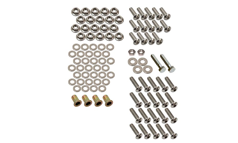 Jeep JL Inner Fenders For 18-Current Wrangler JL, 2020-Current JT Gladiator Front Pair Aluminum Raw Fishbone Offroad product image