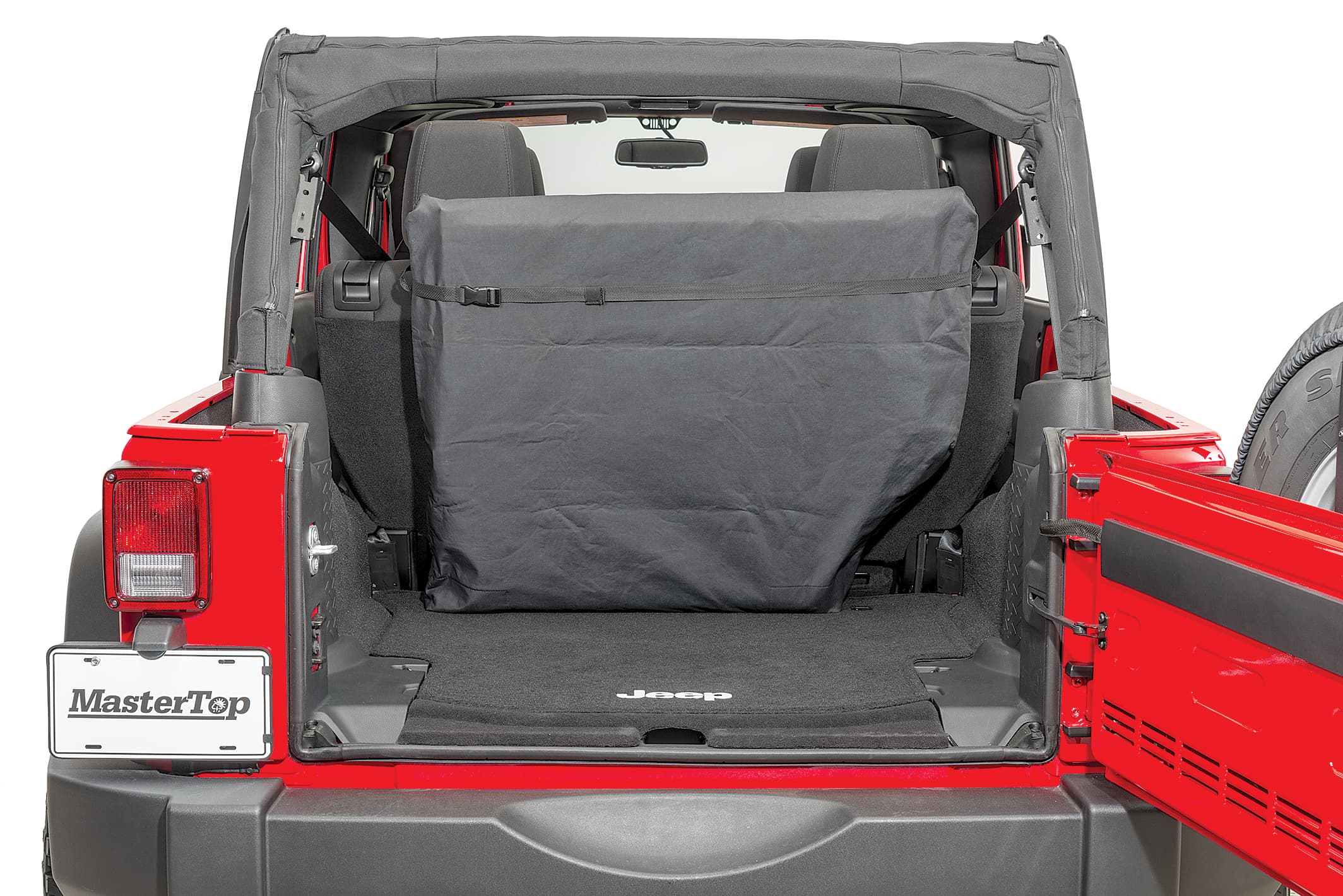 Jeep Wrangler Freedom Top Storage Bag w/Handle 07-2024 Wrangler JK & JL Black MasterTop product image