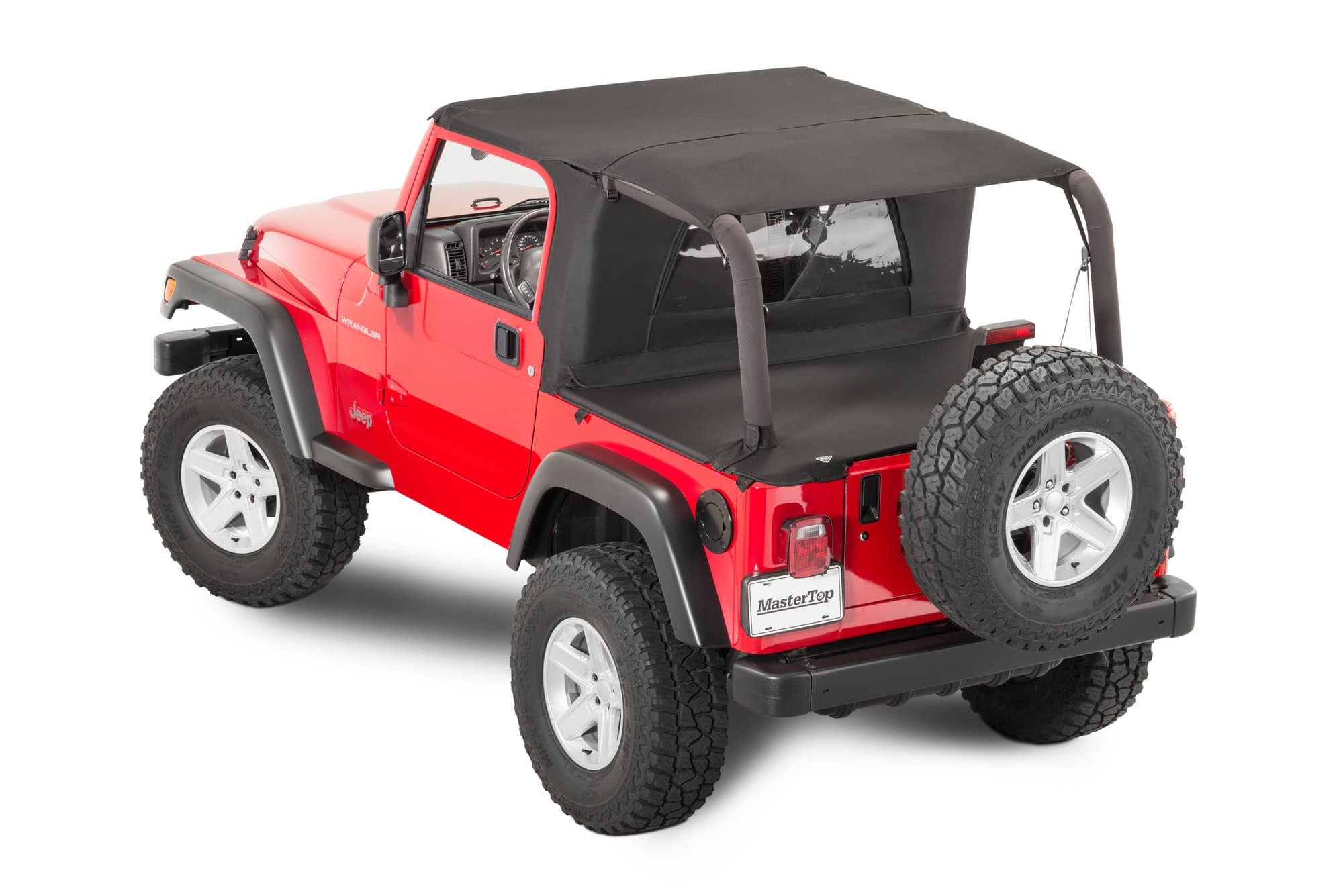 Jeep TJ Ultimate Soft Top Combo Bimini Top Plus For 03-06 Wrangler TJ WindStopper Plus and Tonneau MasterTop product image