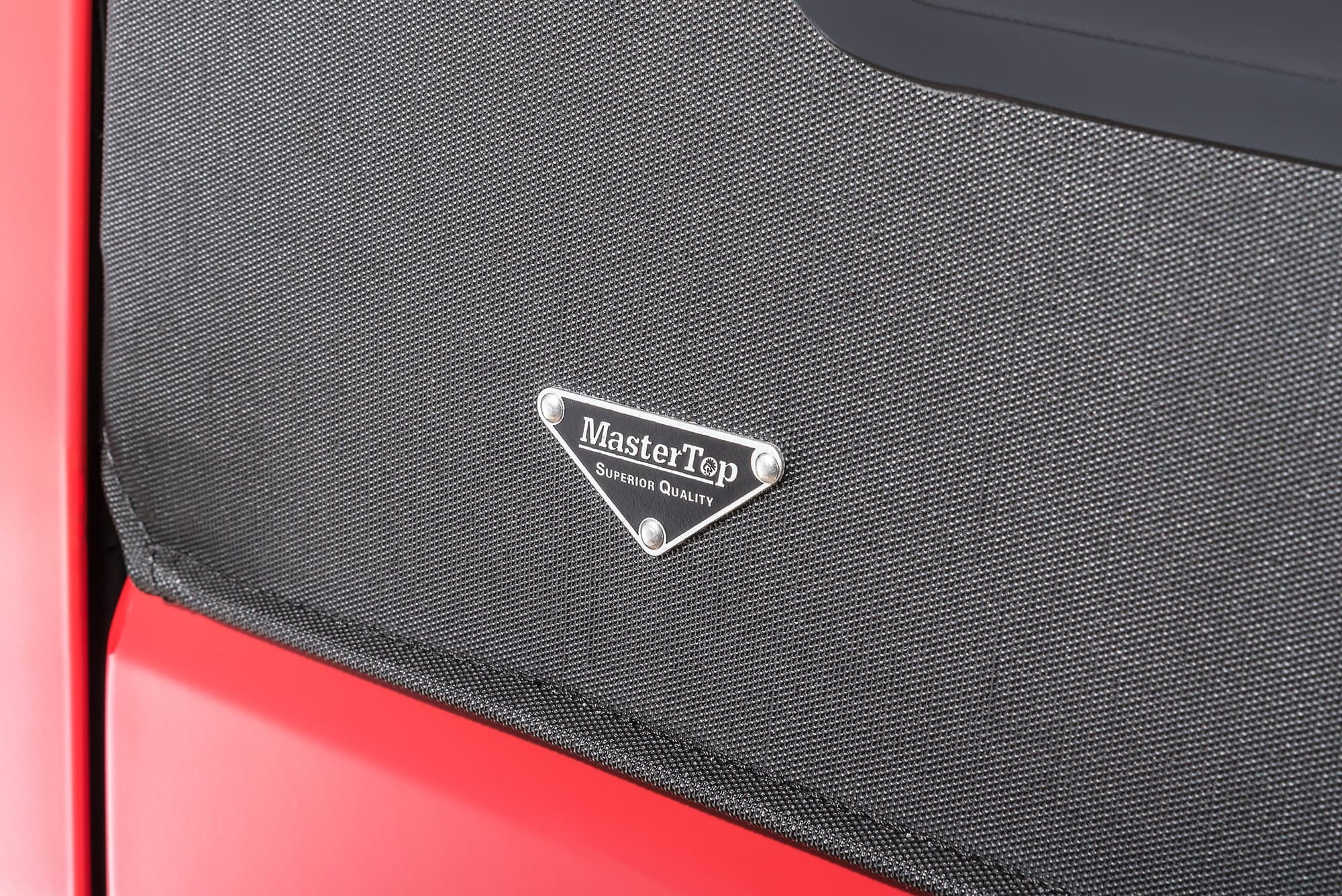 Jeep TJ Replacement Top With Doorskins Tinted Glass For 97-06 Jeep Wrangler TJ Black Diamond MasterTop product image