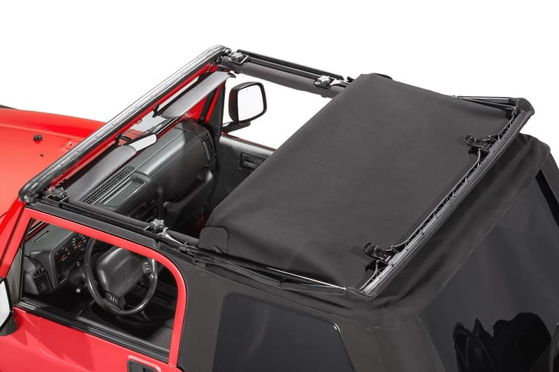 Jeep TJ SkyMaster Fastback Complete Top For 97-06 Wrangler TJ No Doors MasterTwill MasterTop product image