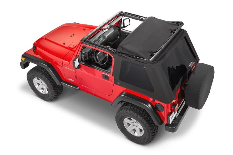 Jeep TJ SkyMaster Fastback Complete Top For 97-06 Wrangler TJ No Doors MasterTwill MasterTop product image