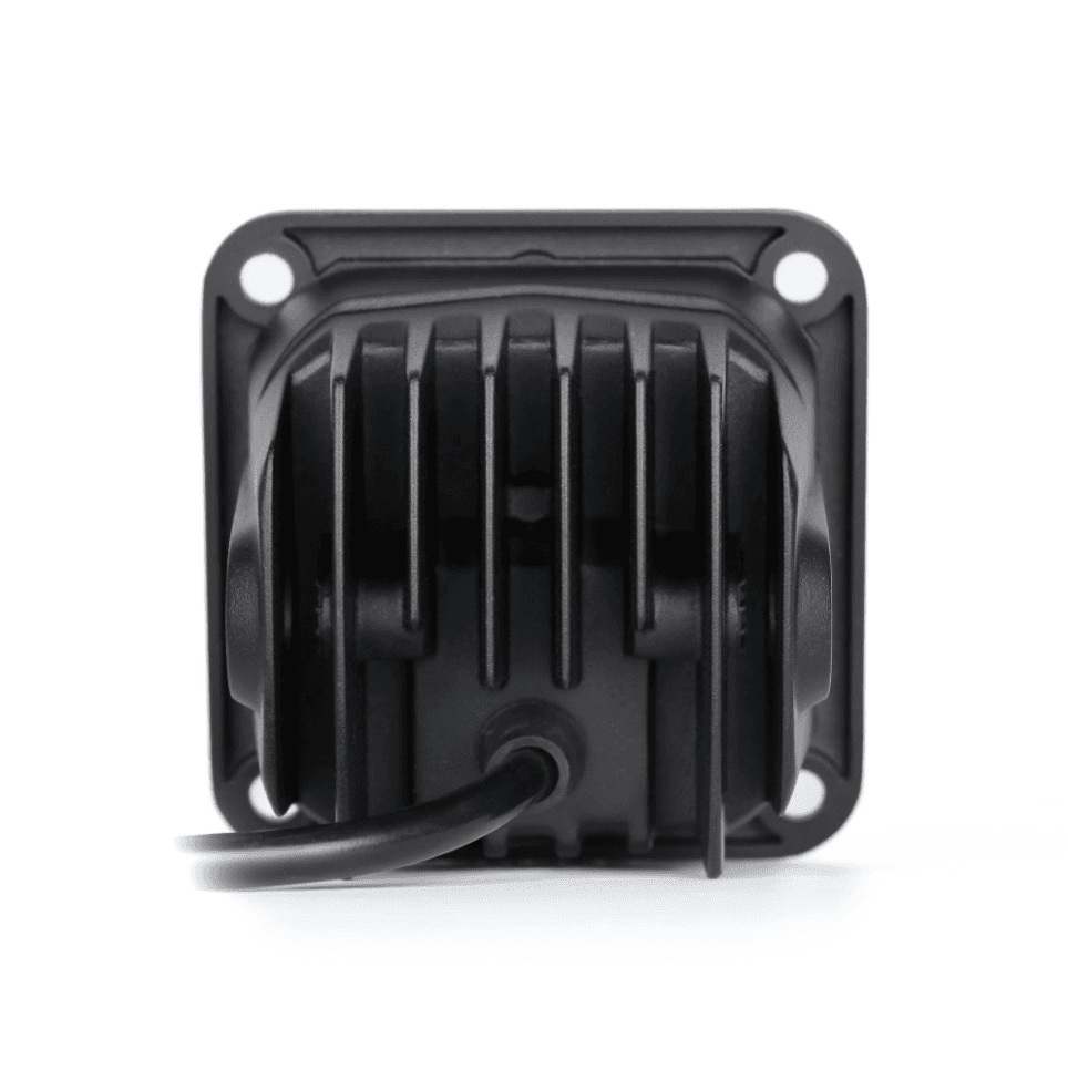 FNG SAE 3 Inch 20W Driving Light Pods With Flush Mount Amber DOT/SAE Pair Vivid Lumen product image