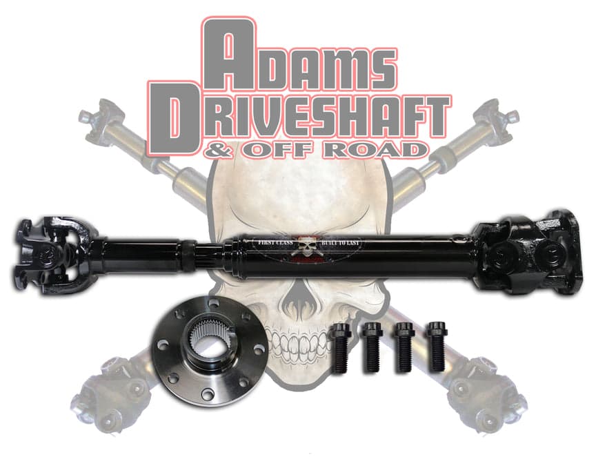 ADAMS DRIVESHAFT 2019 - 2023 DODGE RAM 2500 - 3500 DIESEL 5TH GEN FRONT 1350 CV DRIVESHAFT EXTREME DUTY SERIES product image