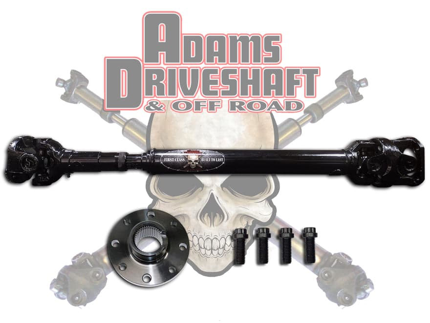ADAMS DRIVESHAFT 2019 - 2023 DODGE RAM 2500 - 3500 DIESEL 5TH GEN FRONT 1410 CV DRIVESHAFT SEVERE DUTY SERIES product image