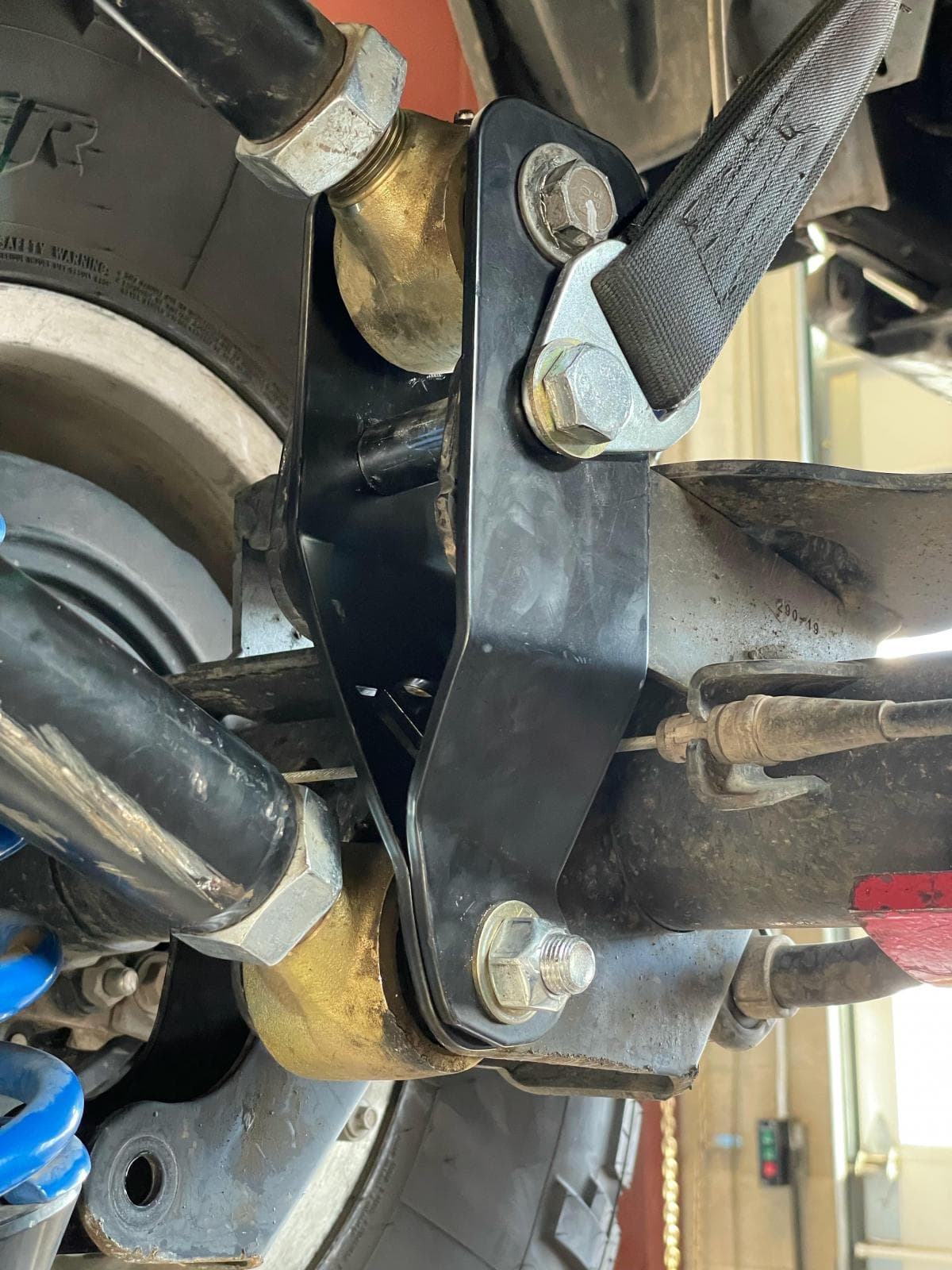 Rock Jock Control Arm Geometry Correction Bracket; Geometry Correction Axle Brackets For Rear Upper Control Arms;