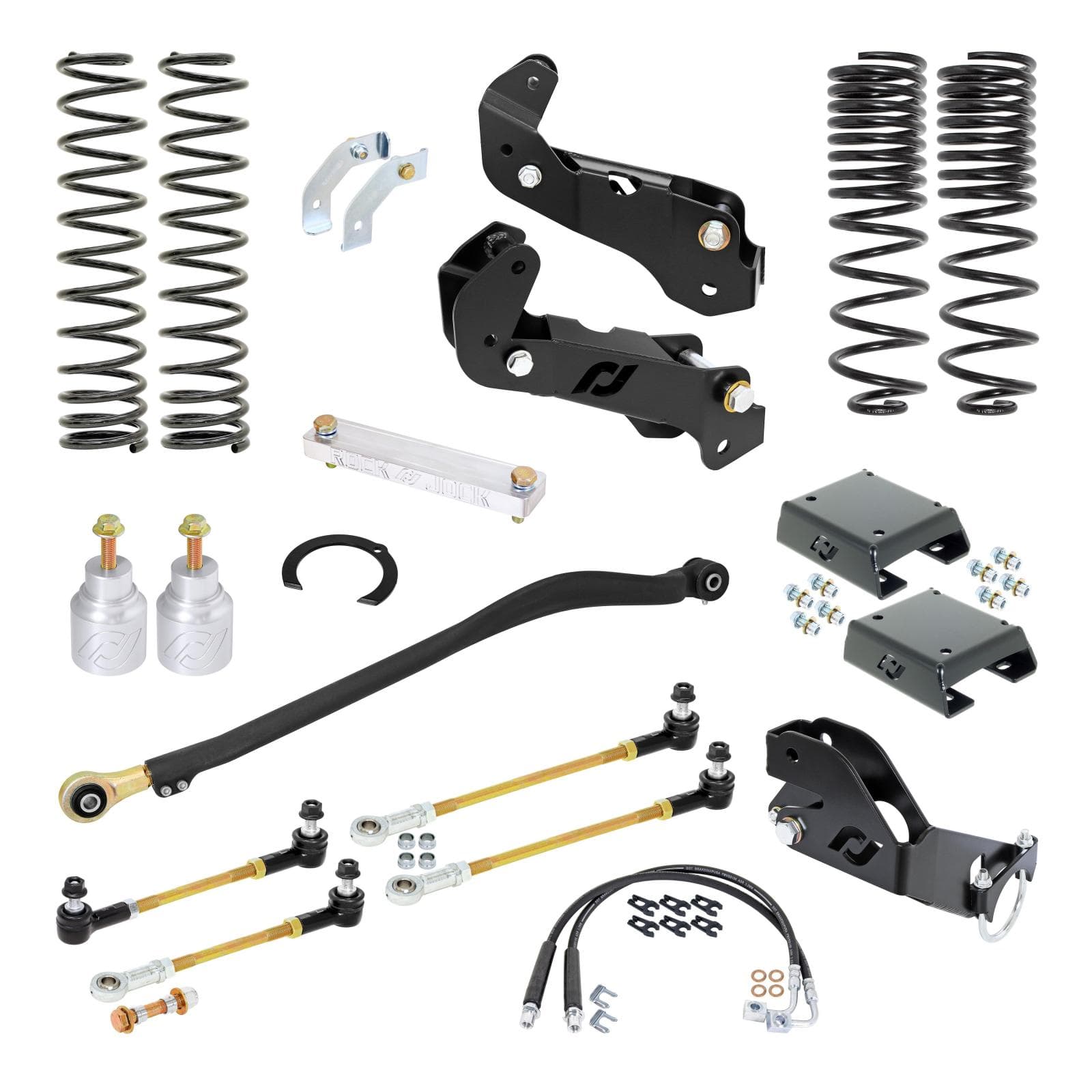 aFe Power Driver Lift Kit for JT Gladiator w/ Diesel engine 3.5 Inch lift RockJock 4X4