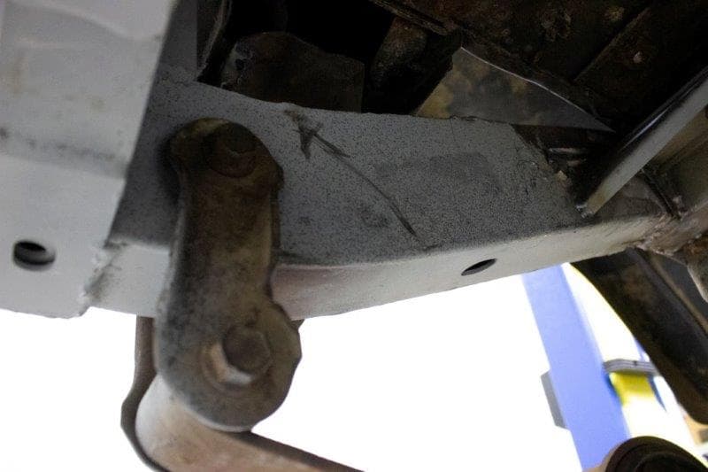 Rust Buster 1987-1995 Jeep Wrangler YJ Rear Shackle Mount Frame Section RB2002 product image