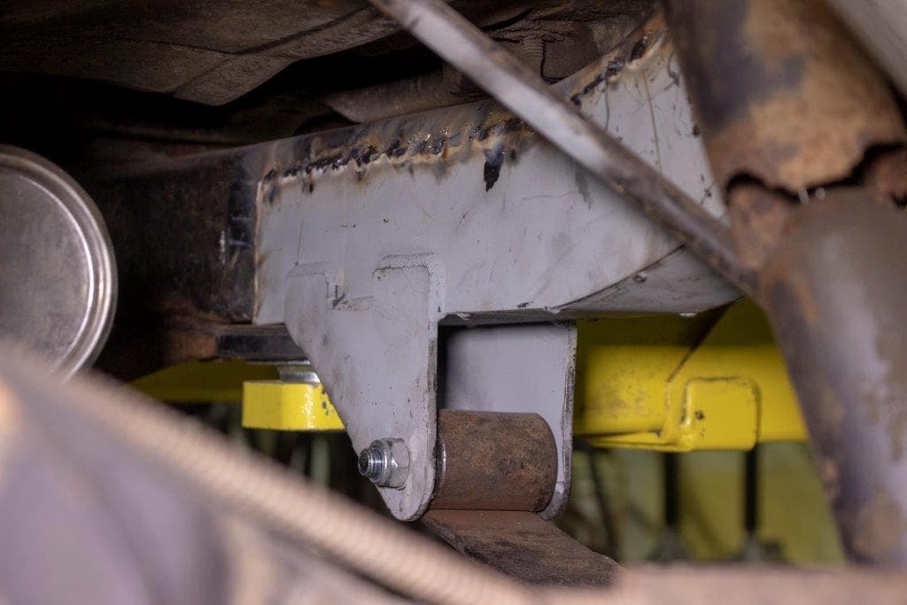 Rust Buster 1987-1995 Jeep Wrangler YJ Rear Frame Section With Leaf Spring Mount RB2005 product image