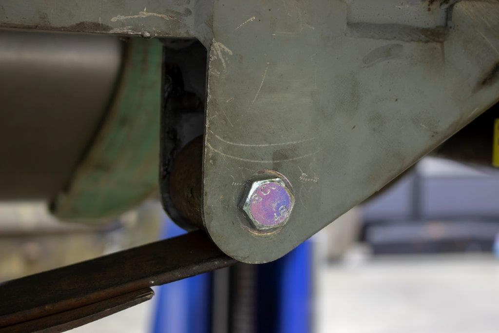 Rust Buster 1987-1995 Jeep Wrangler YJ Rear Frame Section With Leaf Spring Mount RB2005 product image