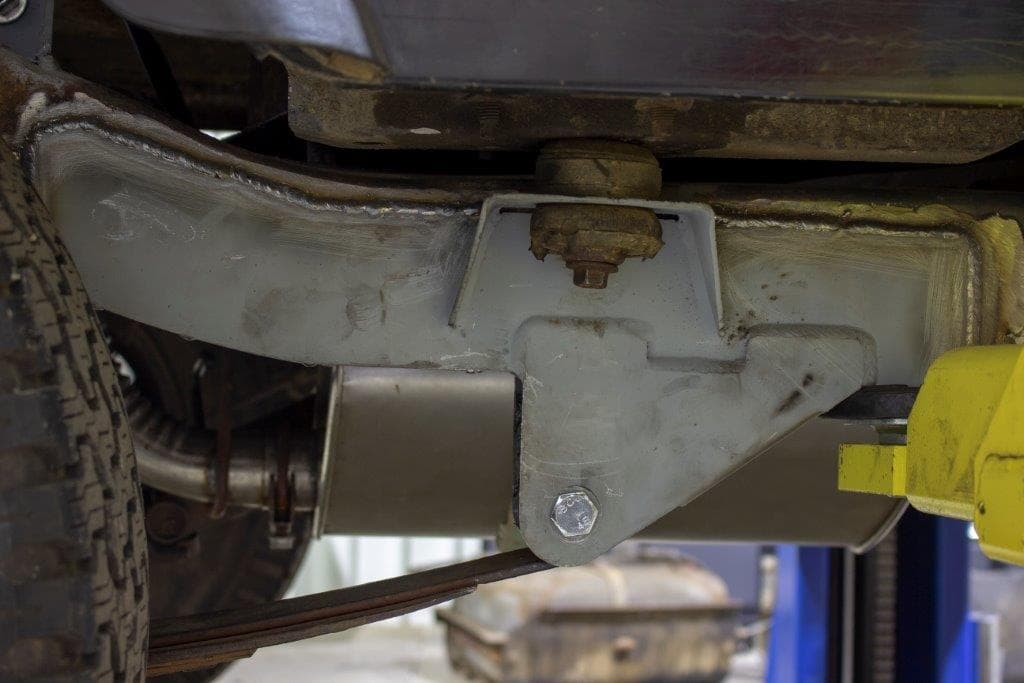 Rust Buster 1987-1995 Jeep Wrangler YJ Rear Frame Section With Leaf Spring Mount RB2005 product image