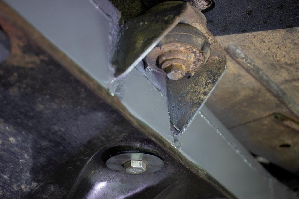 Rust Buster 1987-1995 Jeep Wrangler YJ Center Frame Section with Skid Plate Mount RB2014 product image