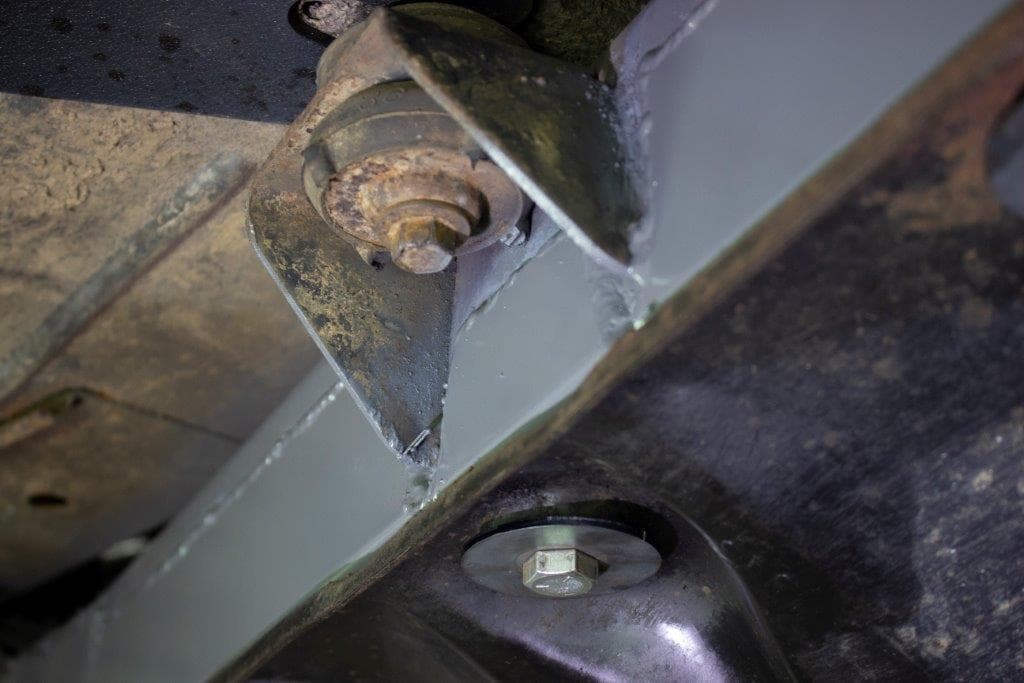 Rust Buster 1987-1995 Jeep Wrangler YJ Center Frame Section with Skid Plate Mount RB2014 product image