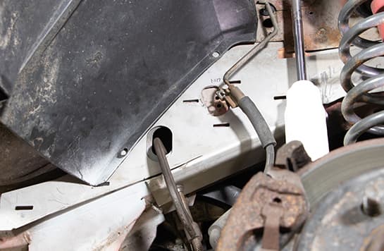 Rust Buster 1984-2001 Jeep Cherokee XJ Front Unibody Stiffeners RB6060 product image