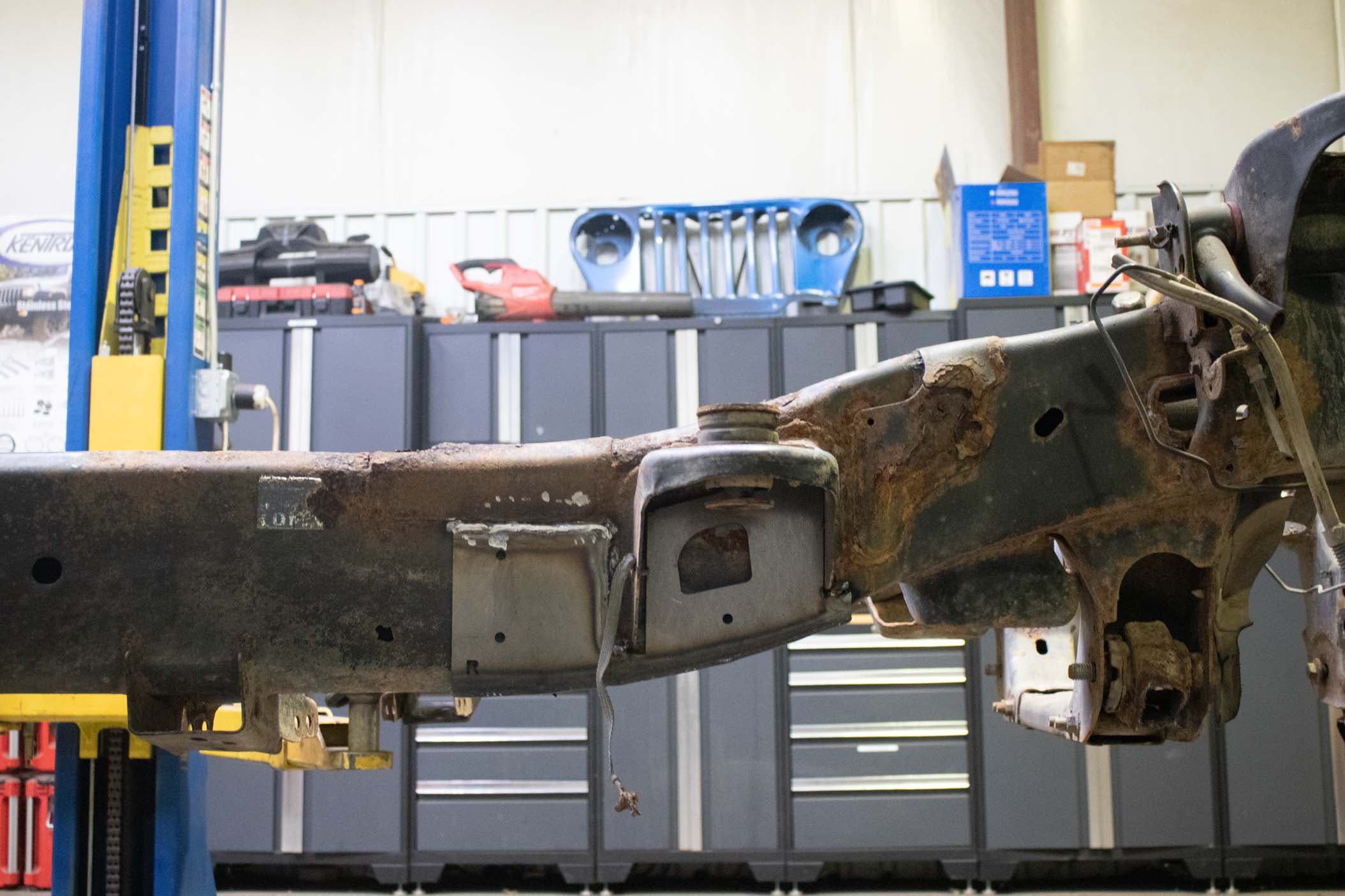 Rust Buster 2009-2014 FORD F-150 ALL CAB BED CONFIGURATIONS FRONT FRAME SECTION RIGHT SIDE product image