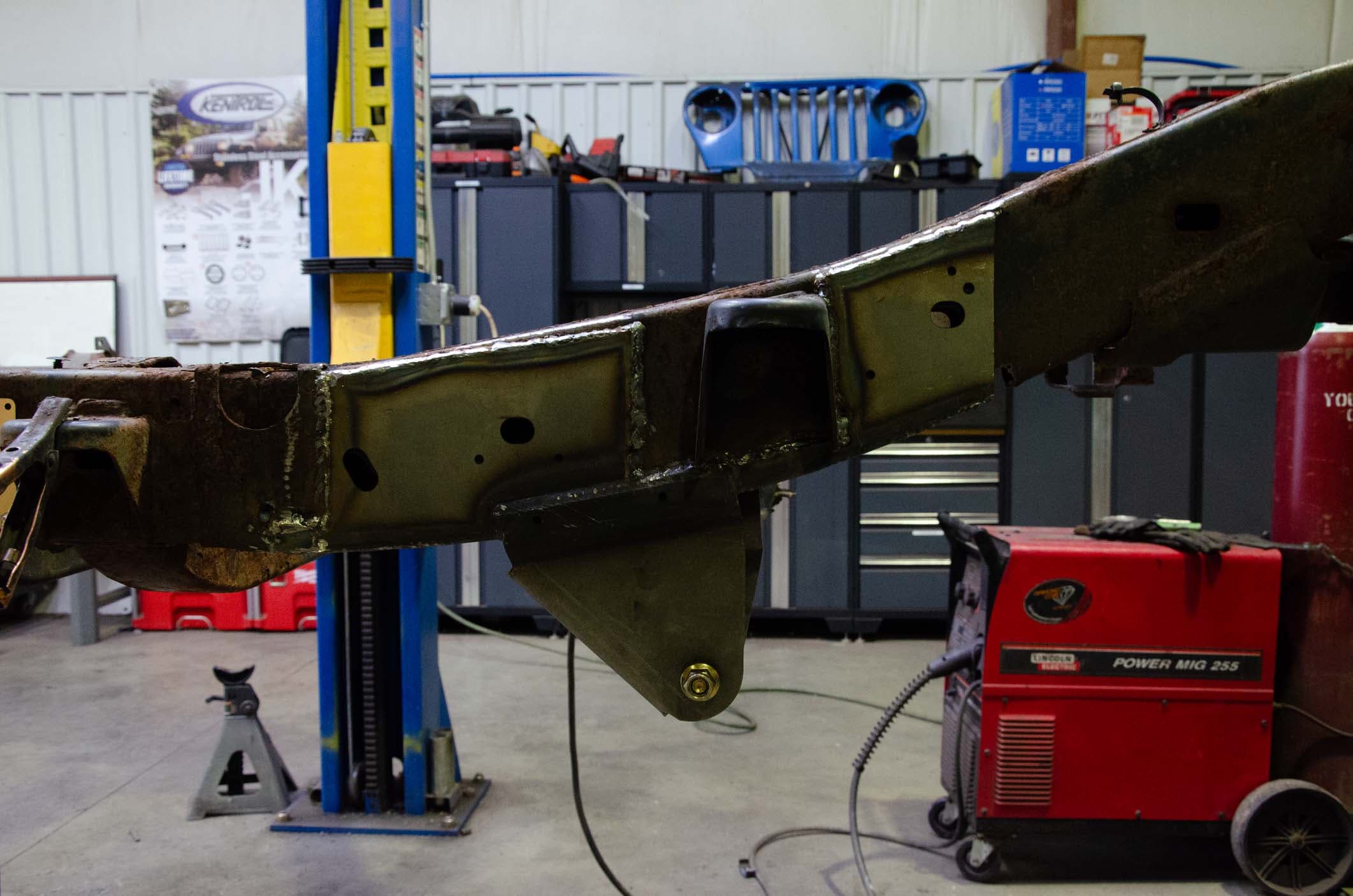 Rust Buster Leaf Spring Frame Repair Passenger Side Kit For 2006-2010 Hummer H3 RB7516 product image