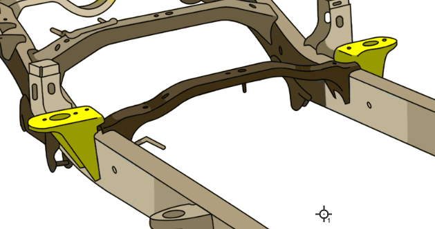 Rust Buster 2009-2018 RAM 1500 / 2019-2024 RAM 1500 CLASSIC - FITS ALL CAB AND BED CONFIGURATIONS REAR CAB MOUNT LEFT SIDE RB7737L product image