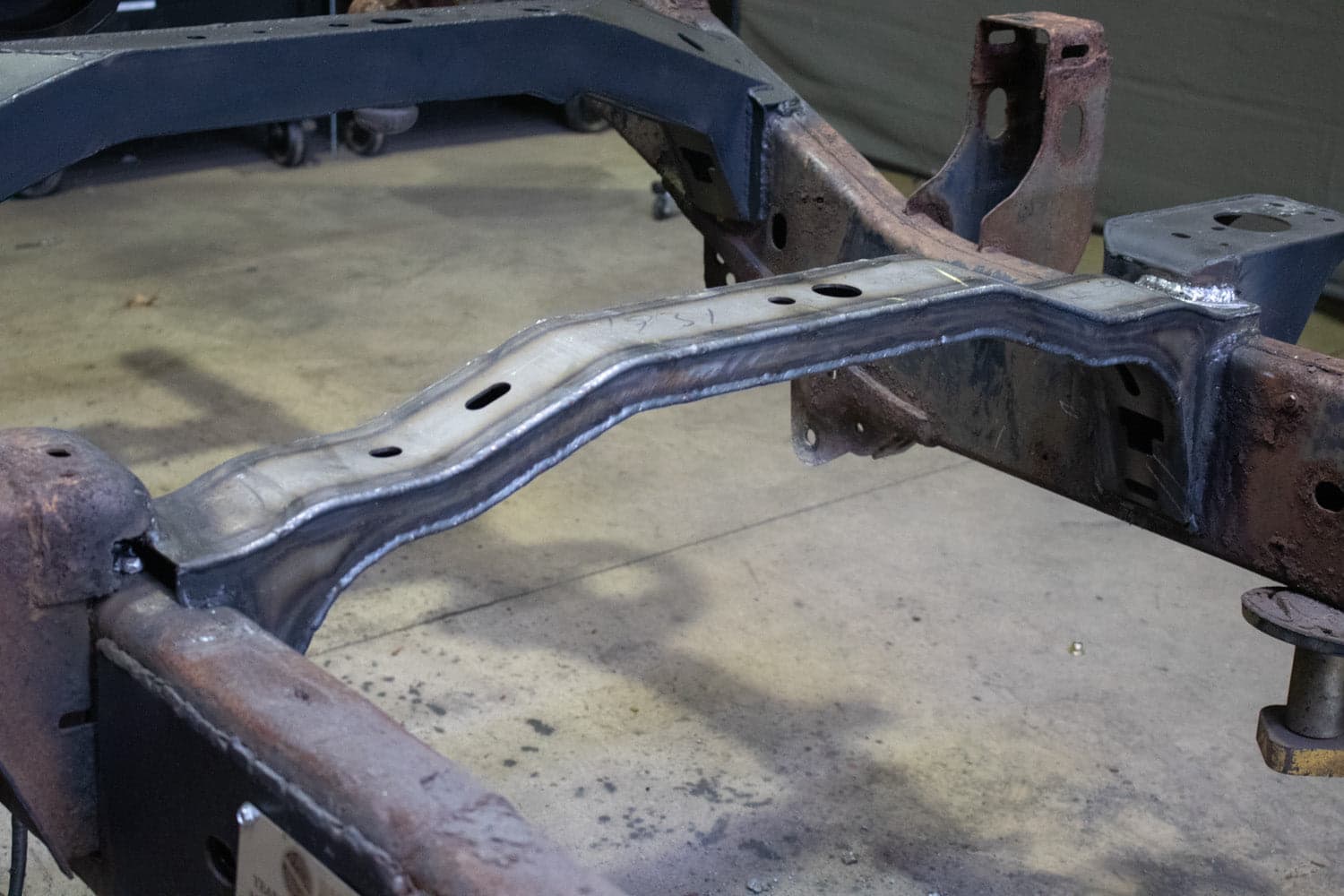 Rust Buster 2009-2018 DODGE RAM 1500 / 2019-2024 RAM 1500 CLASSIC - FITS ALL CAB AND BED CONFIGURATIONS FORWARD FUEL TANK CROSSMEMBER RB7744 product image