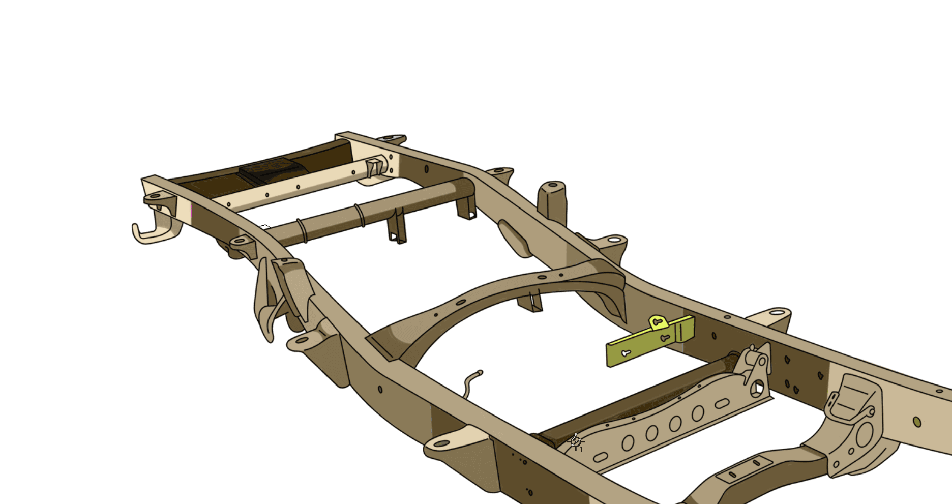 Rust Buster 2011-2018 CHEVY SILVERADO 2500HD 3500HD GMC SIERRA 2500HD 3500HD - FITS ALL CAB AND BED CONFIGURATIONS - FITS BOTH GAS AND DIESEL ENGINES EVAP/COOLER MOUNT RB7840 product image