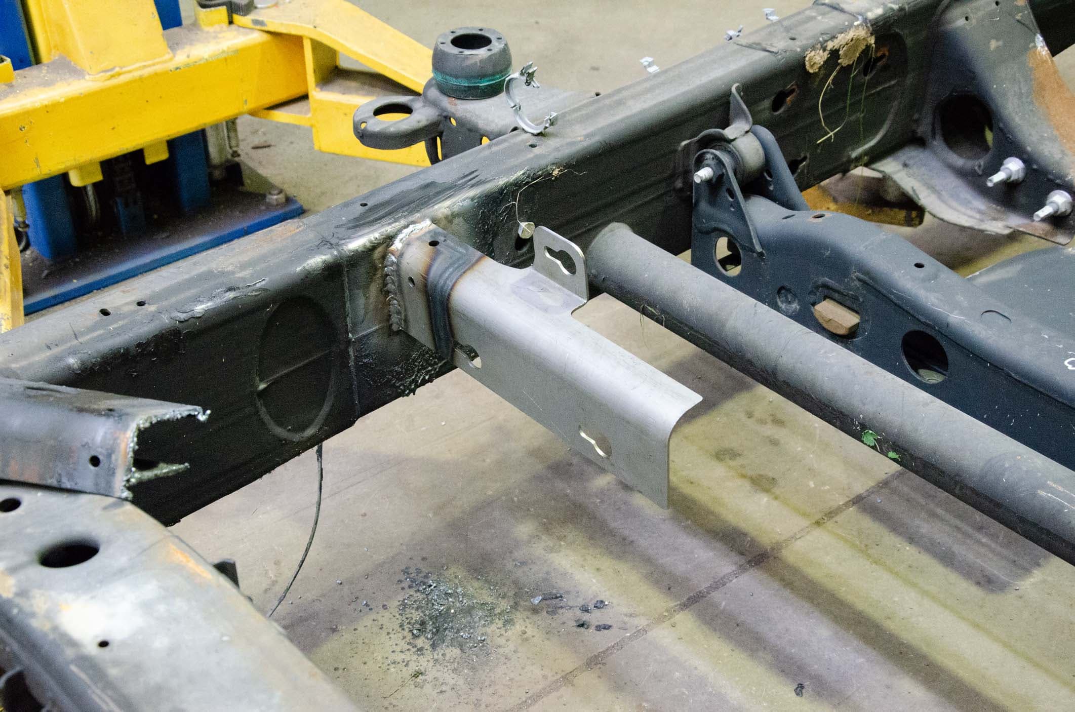 Rust Buster 2011-2018 CHEVY SILVERADO 2500HD 3500HD GMC SIERRA 2500HD 3500HD - FITS ALL CAB AND BED CONFIGURATIONS - FITS BOTH GAS AND DIESEL ENGINES EVAP/COOLER MOUNT RB7840 product image