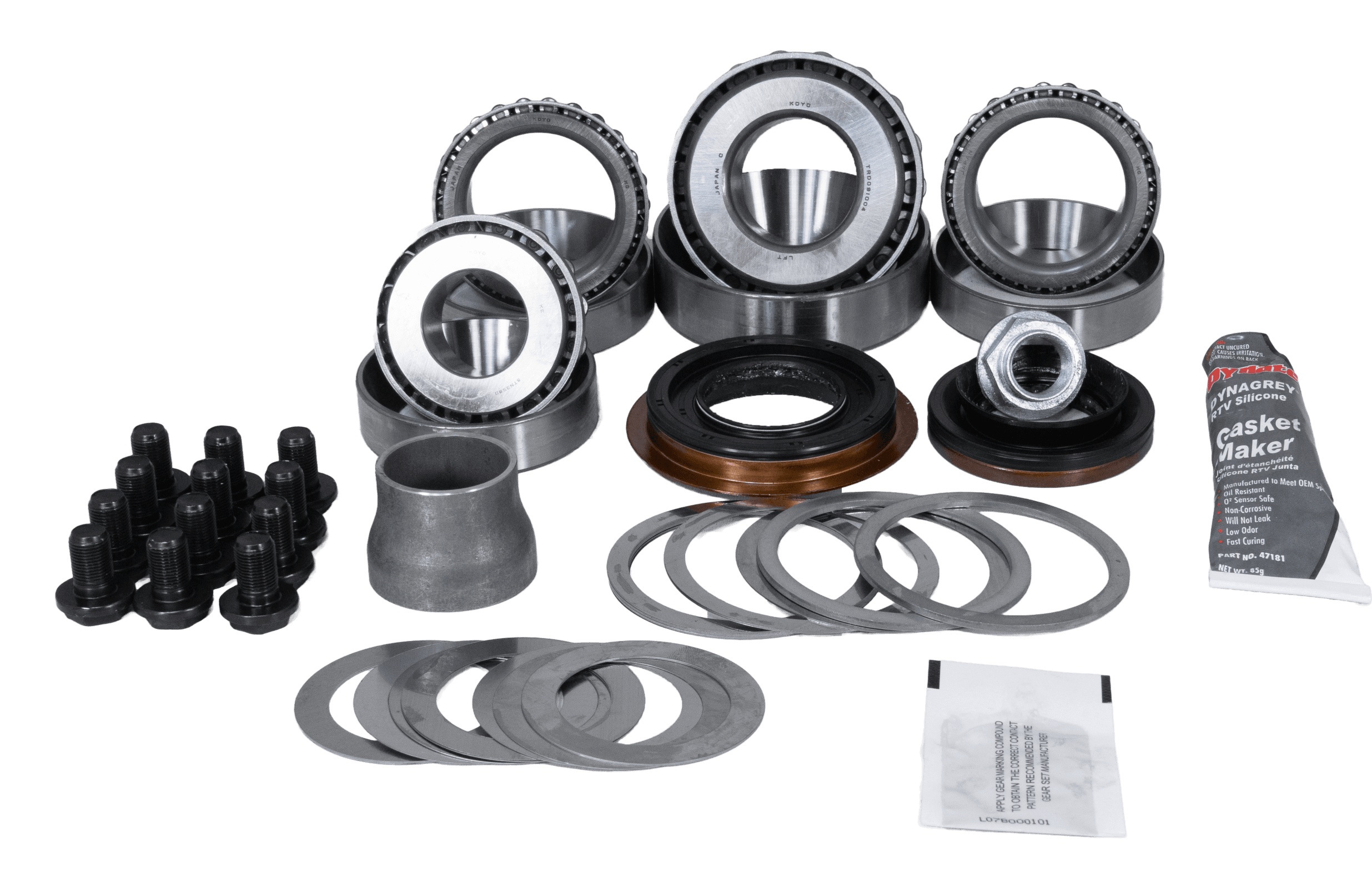 Revolution Gear & Axle Toyota 8 Inch Rear Axle 2016-23 Tacoma Ring and Pinion Master Install Kit Revolution Gear