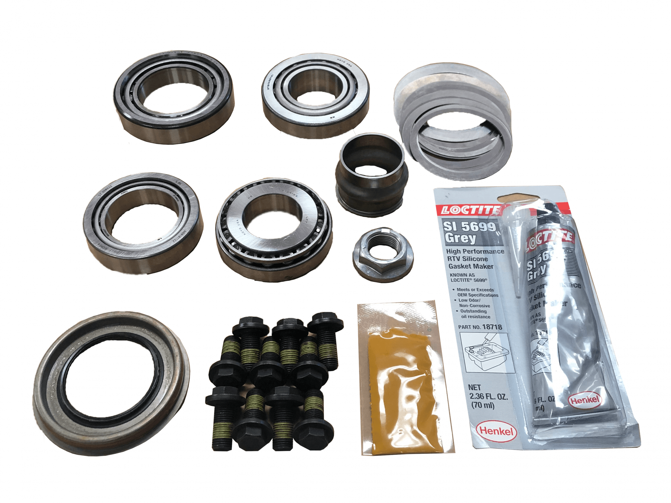 Revolution Gear & Axle Dana 44 Front Axle Jeep Wrangler JL and Gladiator Ring and Pinion Master Install Kit Revolution Gear