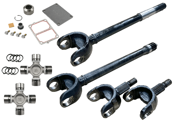 Revolution Gear & Axle Jeep Wrangler JL and JT Chromoly Discovery Series Front Axle Kit with FAD Revolution Gear