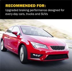 Z23 EVO SPORT PAD WHDW FRONT 2012-08 INFINITI EX35 2013 INFINITI EX37 2006 INFINITI FX35 2012-07 IN product image