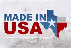 Road Armor 0718 WRANGLER STEALTH REAR FENDER FLARES TEXTURE BLACK