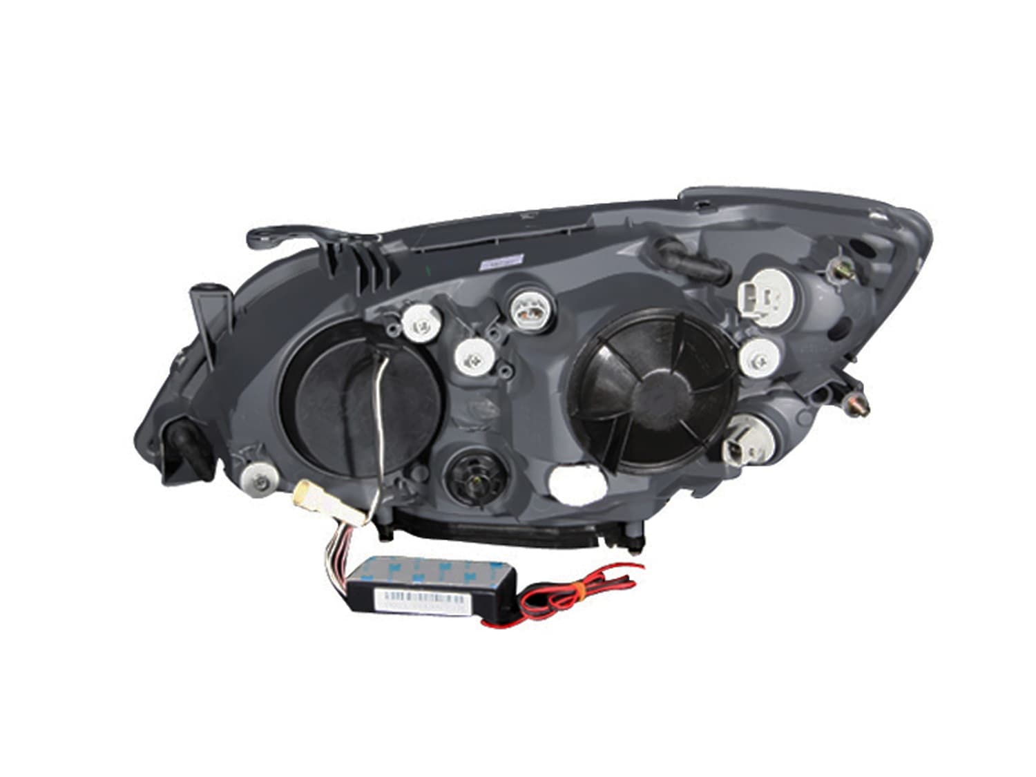 2001-2005 LEXUS IS 300 BLACK CLEAR PROJECTOR WITH HALOS Lighting SET product image