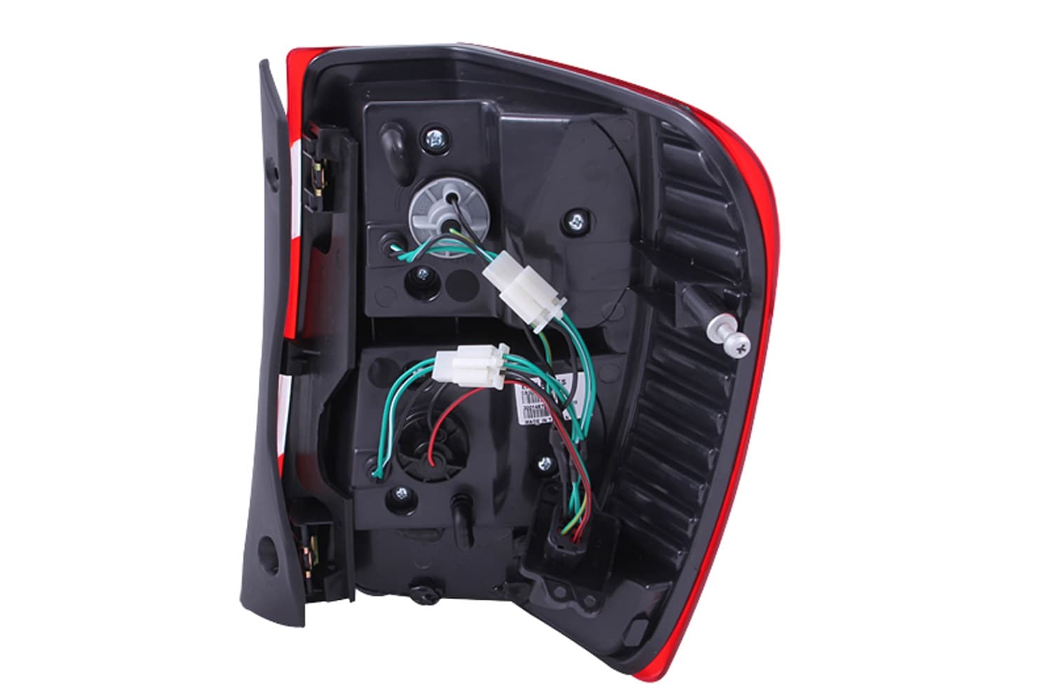 LED Tail Light Assembly; LED; Red/Smoke Lens; Red Reflector; Pair; product image