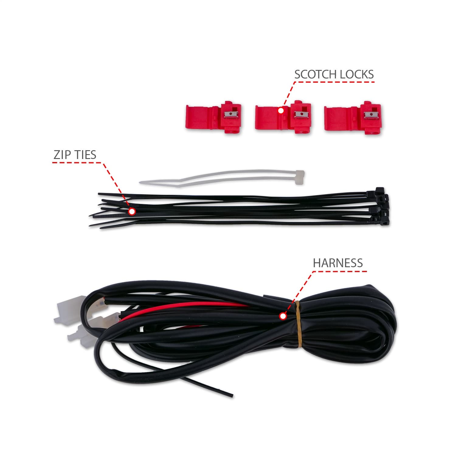 2014-2016 JEEP GRAND CHEROKEE LED Taillights Red/Clear product image