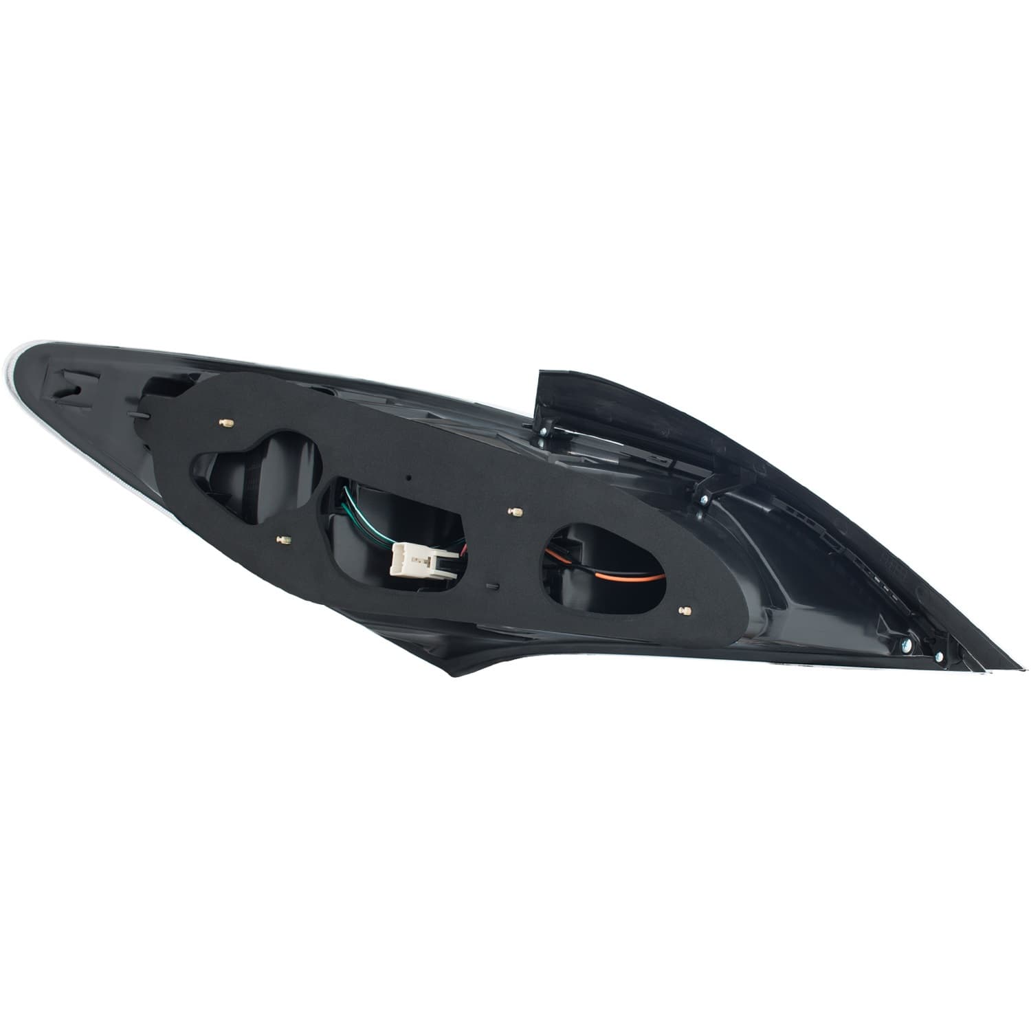 LED Tail Light Assembly; LED; Chrome Housing Smoke Lens; Pair; product image