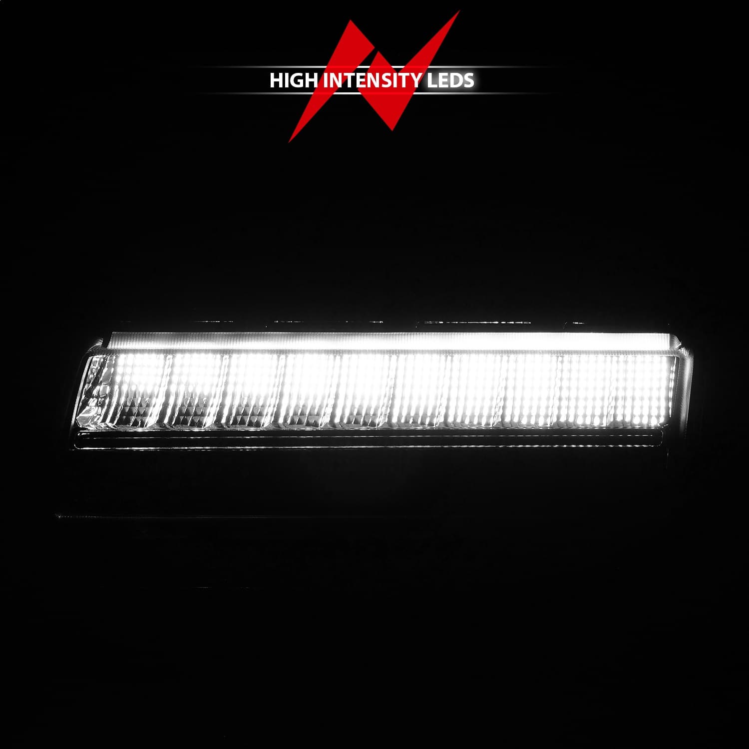 1821 WRANGLER JL/GLADIATOR LED SIDE MARKERS CHROME HOUSING SMOKE LENS W/SEQUENTIAL SIGNAL product image