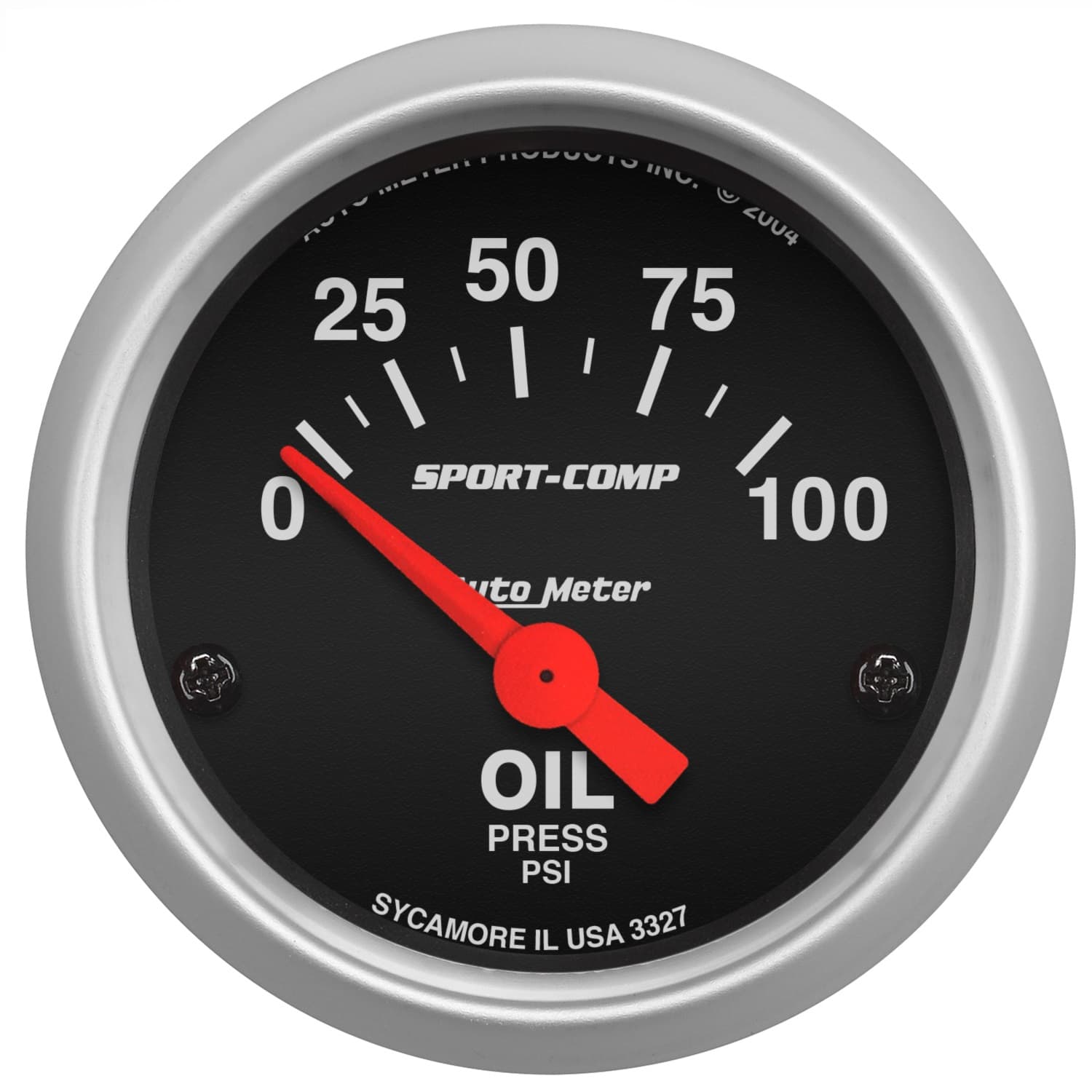 Gauge, Oil Pressure, 2 1/16", 100psi, Electric, Sport-Comp product image