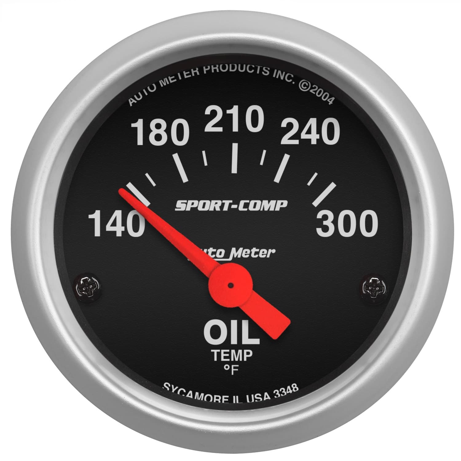 2-1/16 in. OIL TEMPERATURE, 140-300 Fahrenheit, SPORT-COMP product image