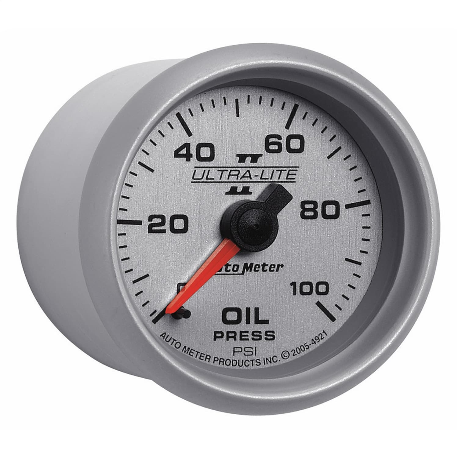 Gauge, Oil Pressure, 2 1/16", 100psi, Mechanical, Ultra-Lite II product image