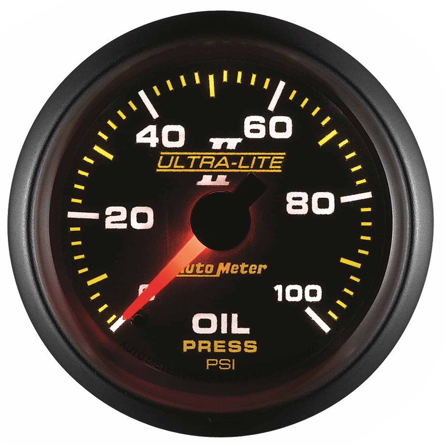 Gauge, Oil Pressure, 2 1/16", 100psi, Mechanical, Ultra-Lite II product image
