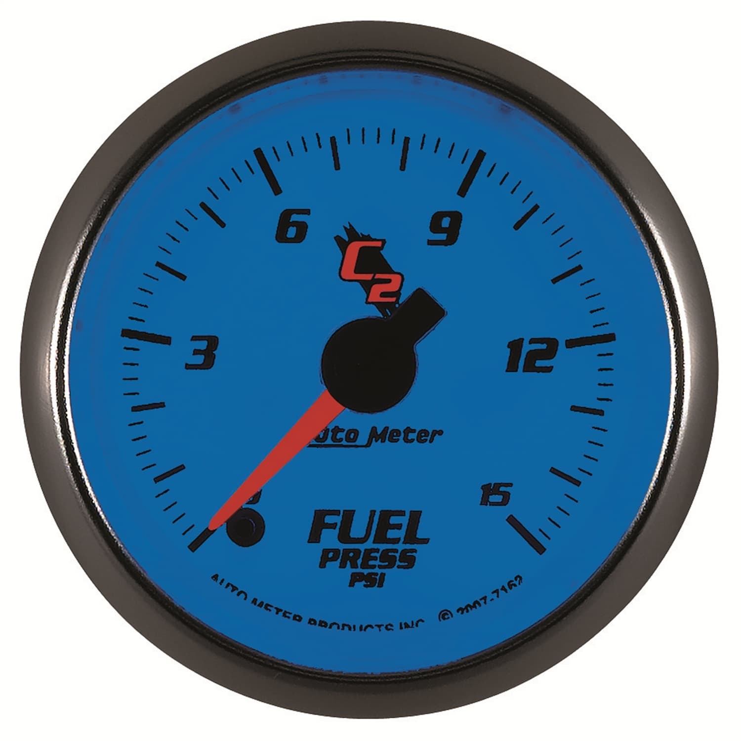 Gauge, Fuel Pressure, 2 1/16", 15psi, Digital Stepper Motor, C2 product image